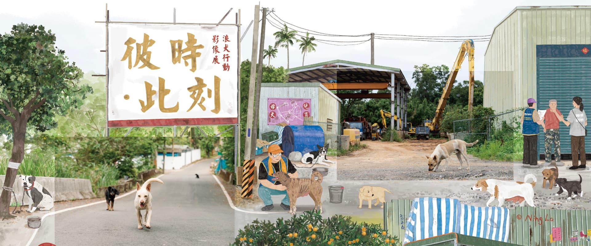 《彼時・此刻》浪犬行動影像展｜5/13～5/24｜OLYMPUS 大稻埕旗艦店